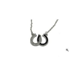 HorsebyAmy Paardenketting met twee hoefijzers