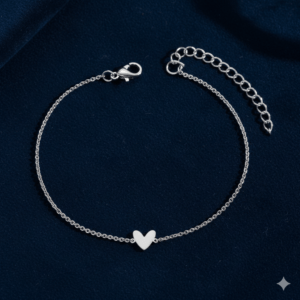 Armband met hartbedel