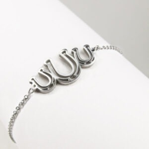 PONYTAIL & CO ARMBANDJE 3 HOEFIJZERS