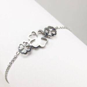 PONYTAIL & CO ARMBANDJE 3 KLAVERS