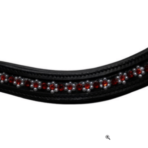 Frontriem met Swarovski Chrystal
