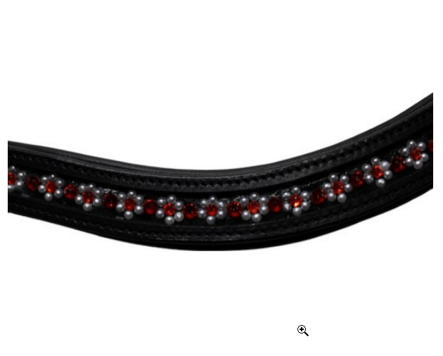 Frontriem met Swarovski Chrystal