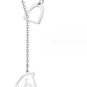 HorsebyAmy stijgbeugel/paardenhoofdketting