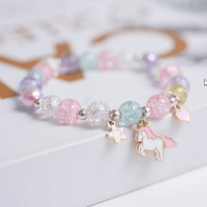 HorsebyAmy armband unicorn met kleuren