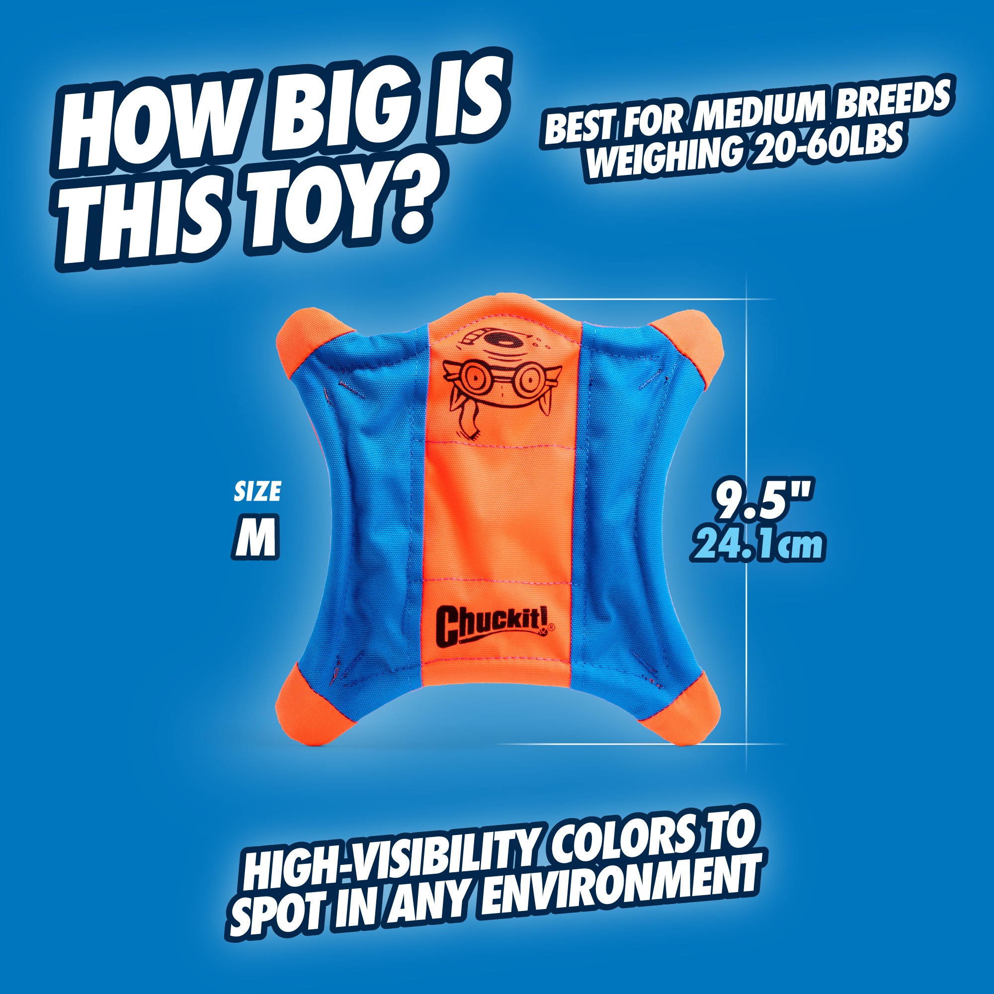 Chuckit! Flying Squirrel M - Afbeelding 4