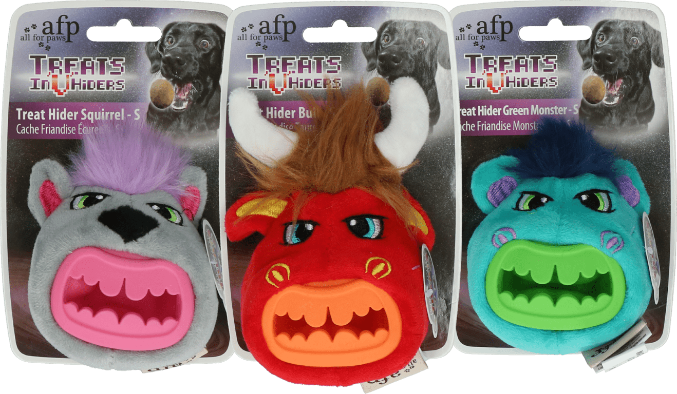 AFP Treats In "V" Hiders - Treat Hider Small Groen Monster - Afbeelding 3