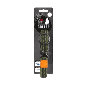 AFP Off Street - Dog Collar Olijfgroen M