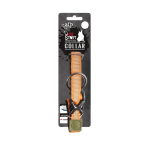 AFP Off Street - Dog Collar Mandarijn S