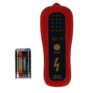 Afrasteringstester met LED-display