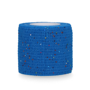 Excellent Animal Glitter Bandage Profi 5 cm - Blauw