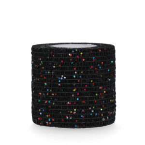 Excellent Animal Glitter Bandage Profi 5 cm - Zwart