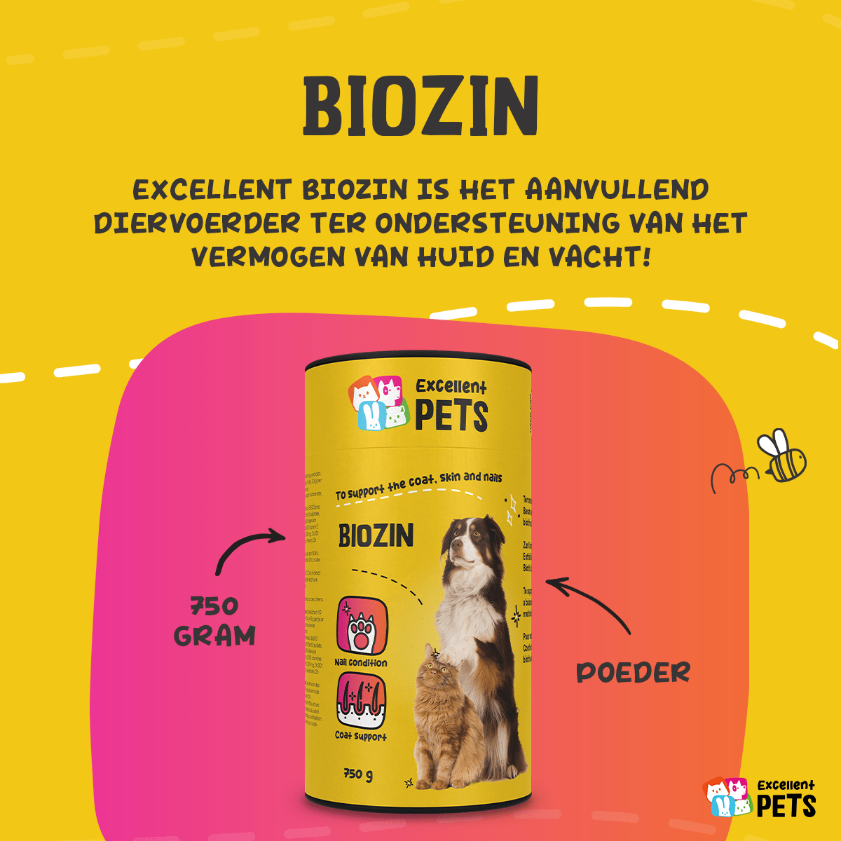 Excellent Pets Biozin 750 g - Afbeelding 2