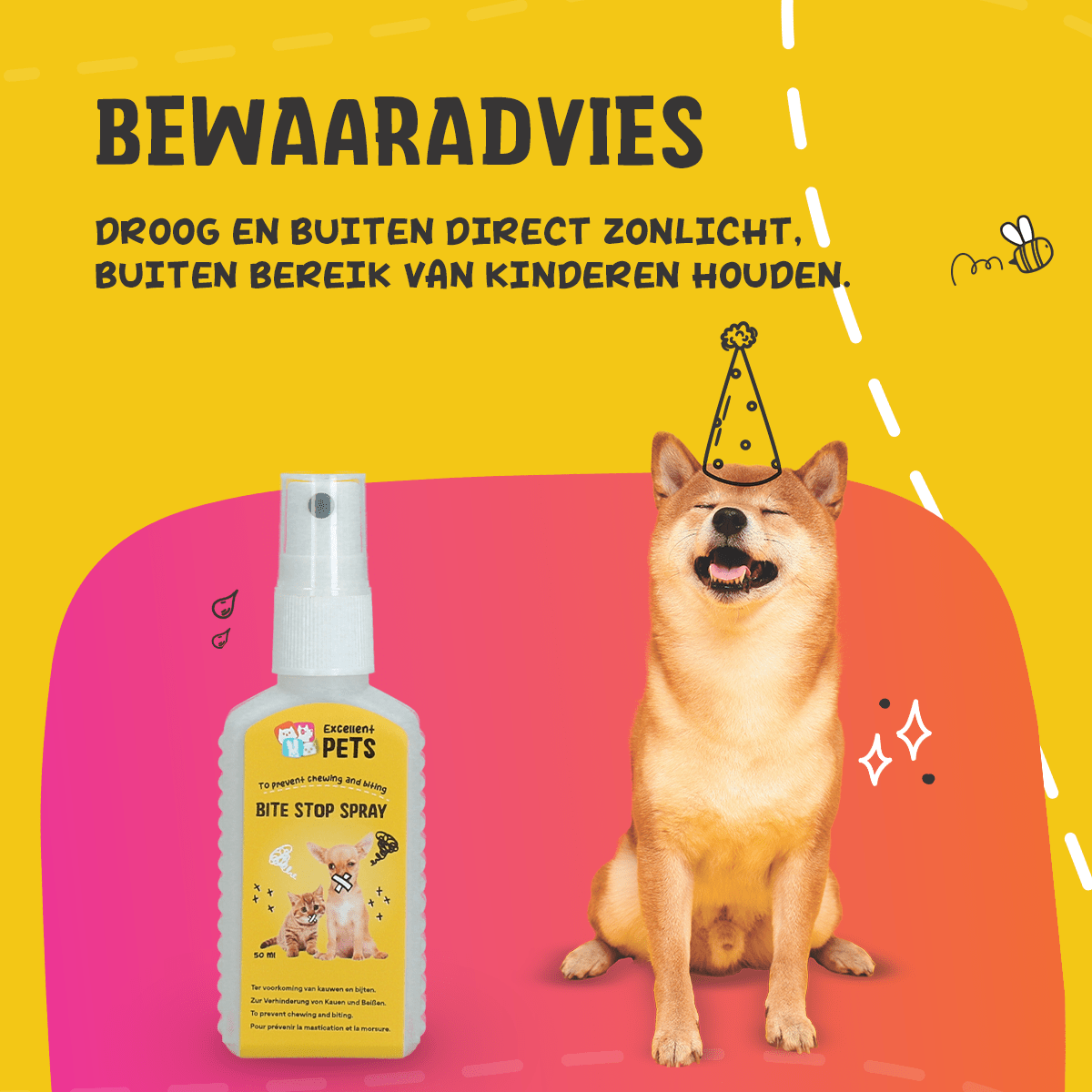 Excellent Pets Bite Stop Spray 50 ml - Afbeelding 6