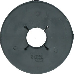 Bitschijf Paard 90 mm Zwart