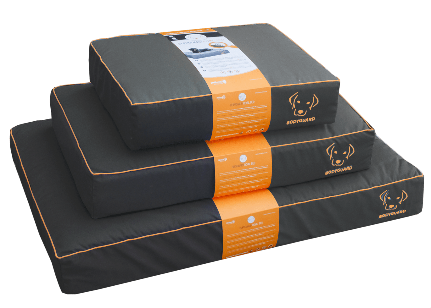 Bodyguard Royal Bed Grijs S - Afbeelding 3