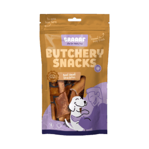 Braaaf Butchery Snacks Runderkophuid stukjes 150 g