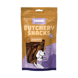Braaaf Butchery Snacks Kippennekken 125 g