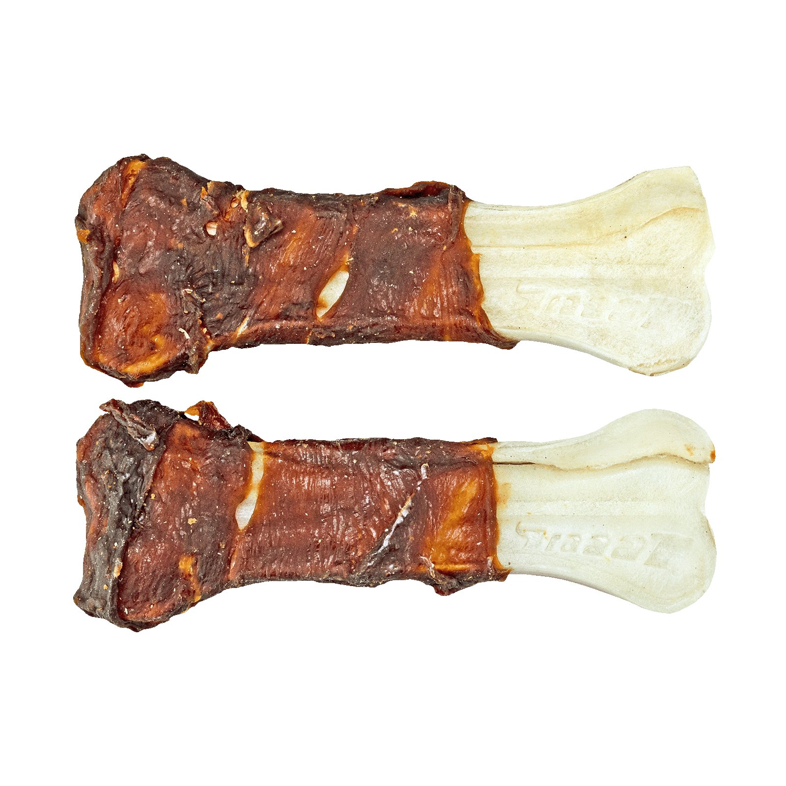 Braaaf Rawhide Pressed Bone Eend - 12,5 cm - Afbeelding 3