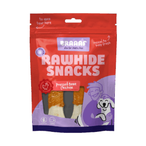 Braaaf Rawhide Pressed Bone Kip - 12,5 cm