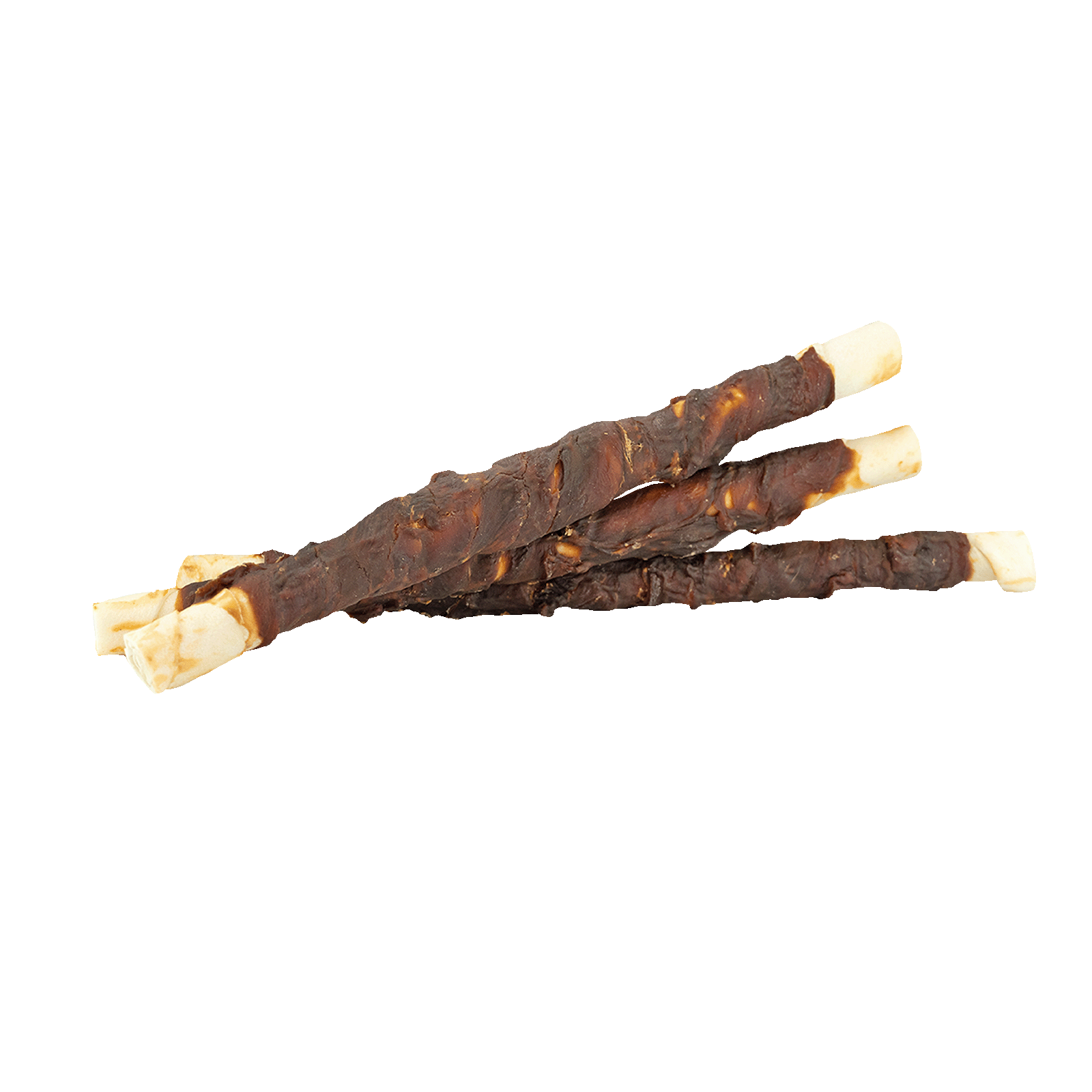 Braaaf Rawhide Twister Eend (3 st.) - 25 cm - Afbeelding 2