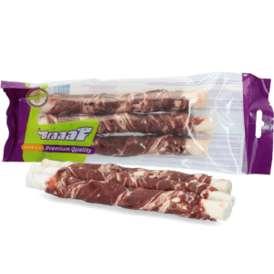 Braaaf Rawhide Twister Lam & Vis (3 st.) - 21 cm