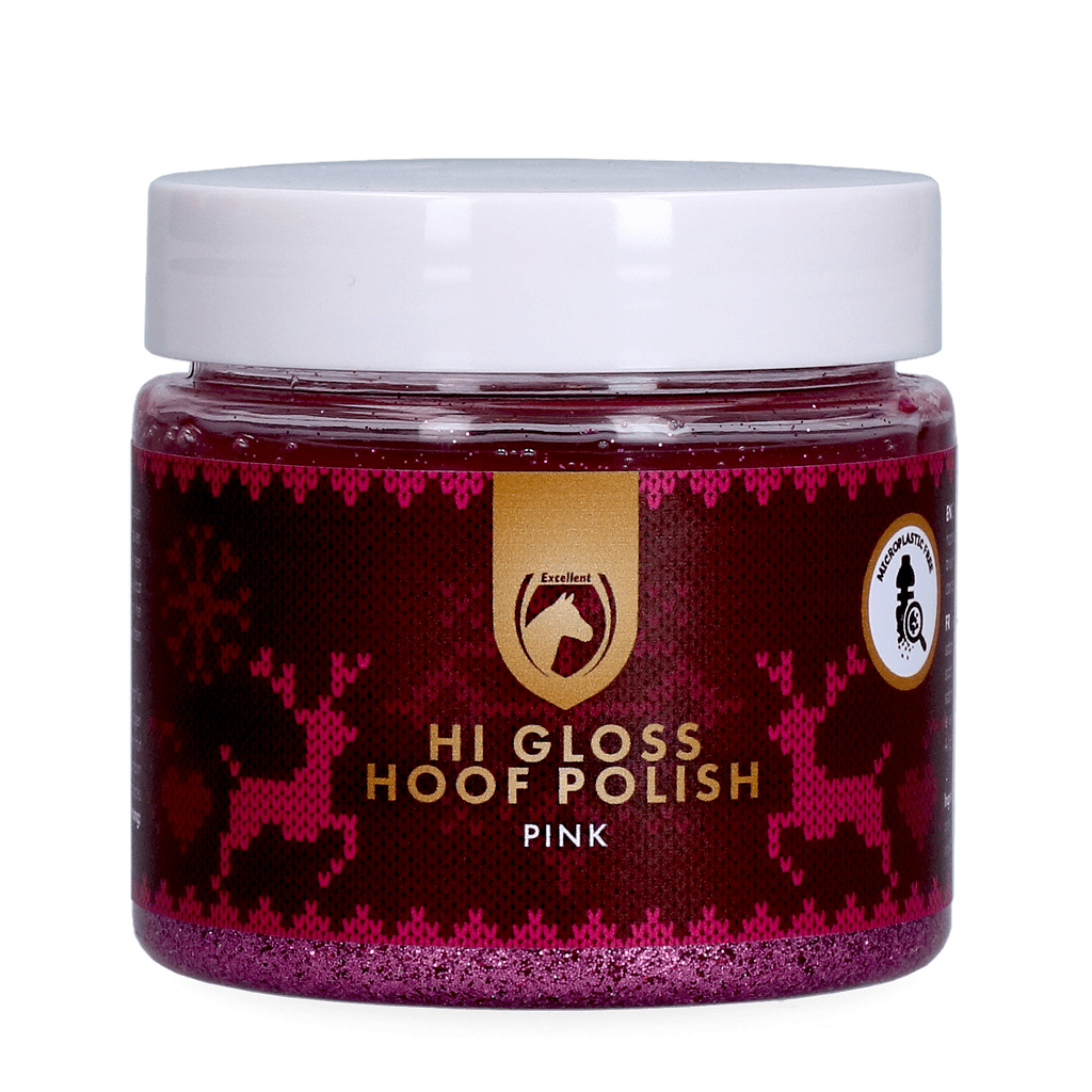 Excellent Horse Christmas Hi Gloss Hoof Polish Roze 150 ml