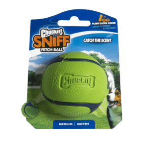 Chuckit! Sniff Fetch Ball Peanut Butter M