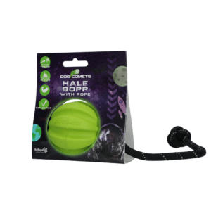 Dog Comets Hale Bopp Met Touw Groen