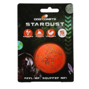 Dog Comets Stardust Oranje S