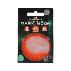 Dog Comets Glow In The Dark Moon Bal S Oranje