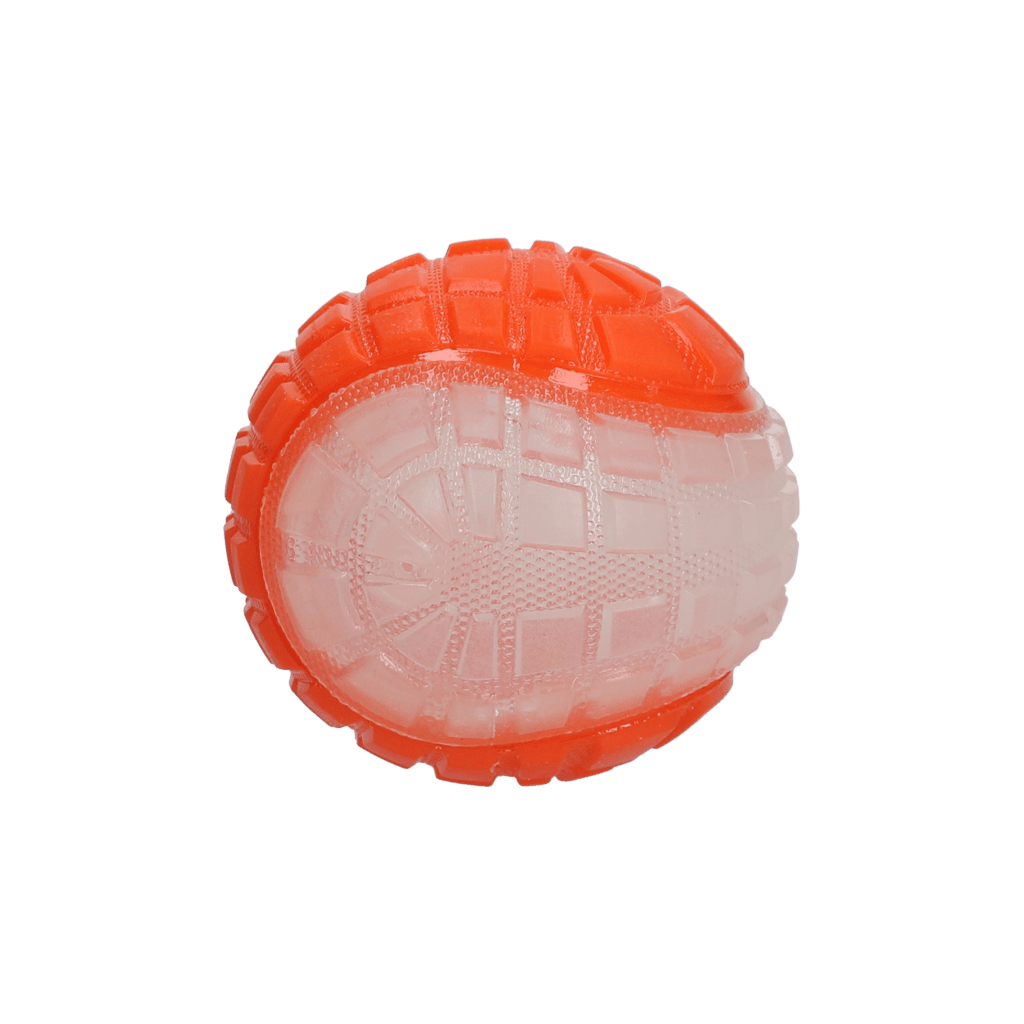 Dog Comets Glow In The Dark Moon Bal M Oranje - Afbeelding 2