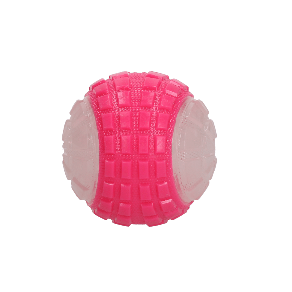 Dog Comets Glow In The Dark Moon Bal M Roze - Afbeelding 3