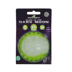 Dog Comets Glow In The Dark Moon Bal M Groen