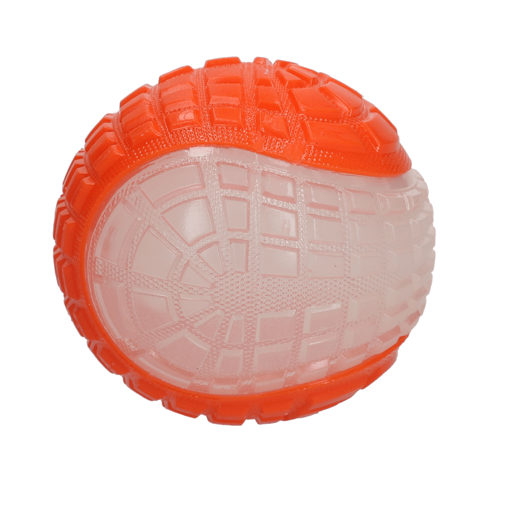 Dog Comets Glow In The Dark Moon Bal L Oranje - Afbeelding 2