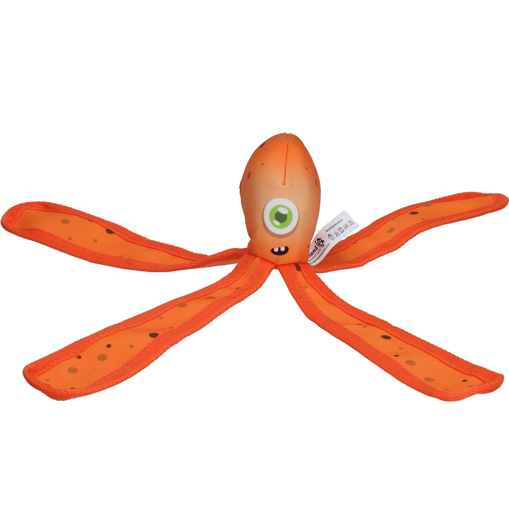 Dog Comets Alien Octo M Oranje - Afbeelding 2