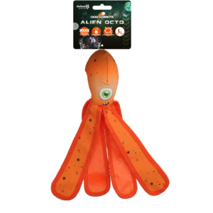 Dog Comets Alien Octo L Oranje