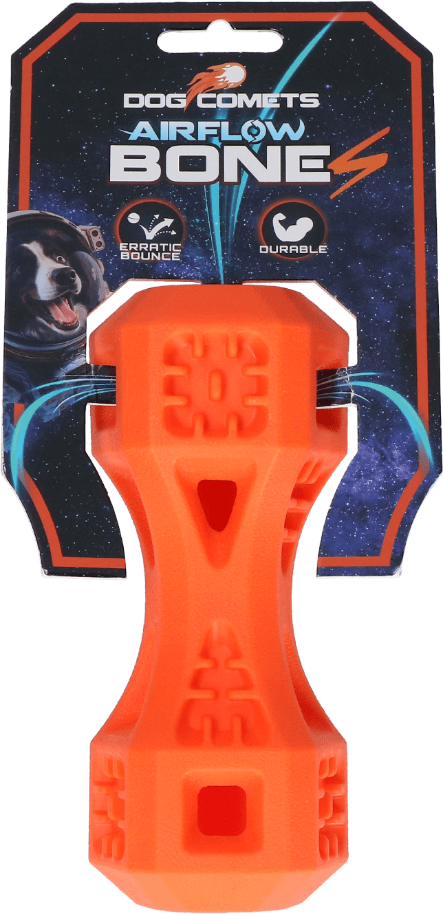 Dog Comets Airflow Bone Oranje S