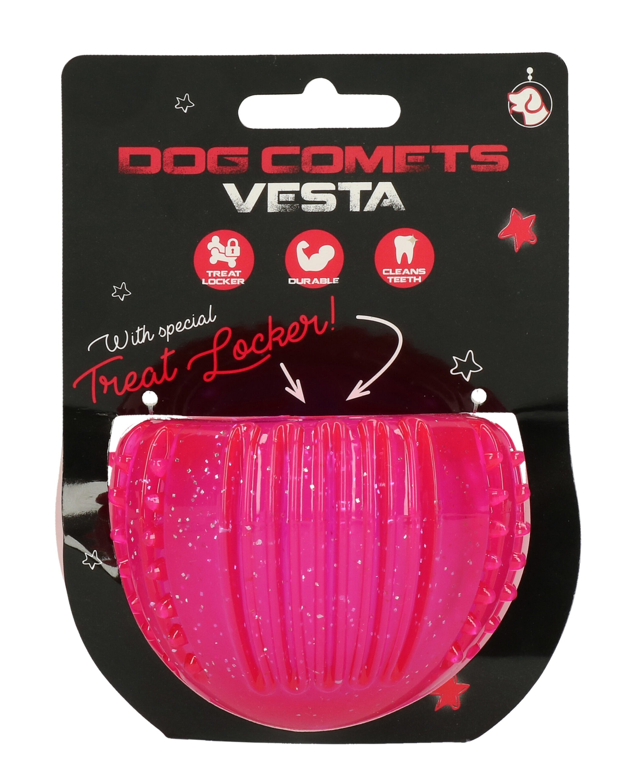 Dog Comets Treat Locker Roze