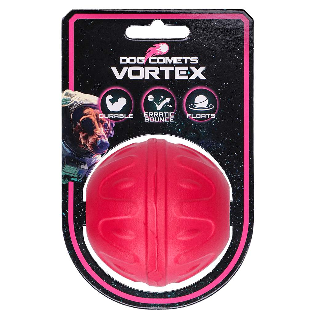 Dog Comets Vortex bal Roze