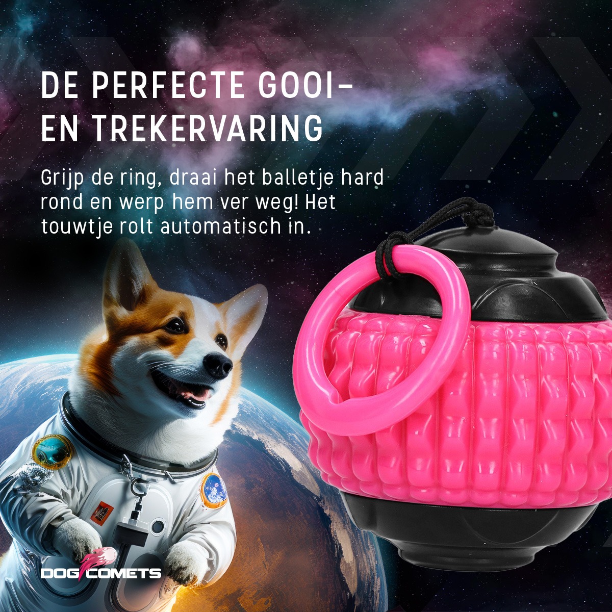 Dog Comets Blazar Jet Roze - Afbeelding 6