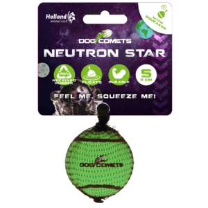 Dog Comets Tennisbal Met Pieper Neutron Star S Groen
