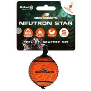 Dog Comets Tennisbal Met Pieper Neutron Star S Oranje