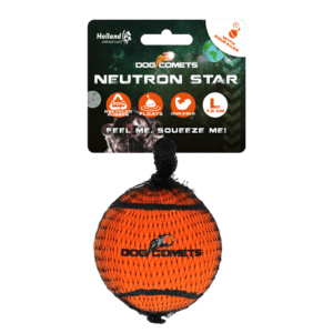 Dog Comets Tennisbal Met Pieper Neutron Star L Oranje