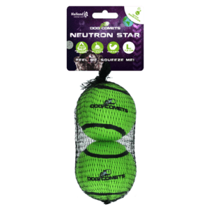 Dog Comets Tennisbal Met Pieper Neutron Star L Groen (2-pack)