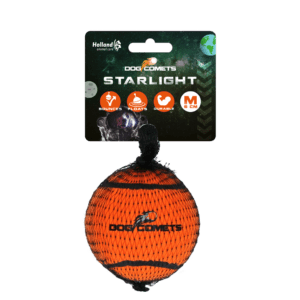 Dog Comets Tennisbal Starlight M Oranje
