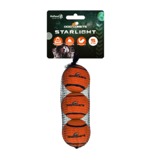 Dog Comets Tennisbal Starlight S Oranje (3-pack)