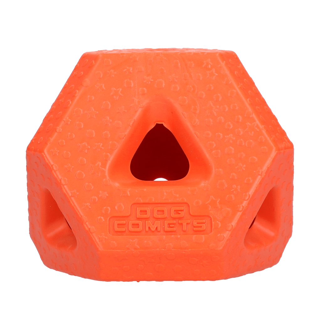 Dog Comets Treat Lock Cube Oranje