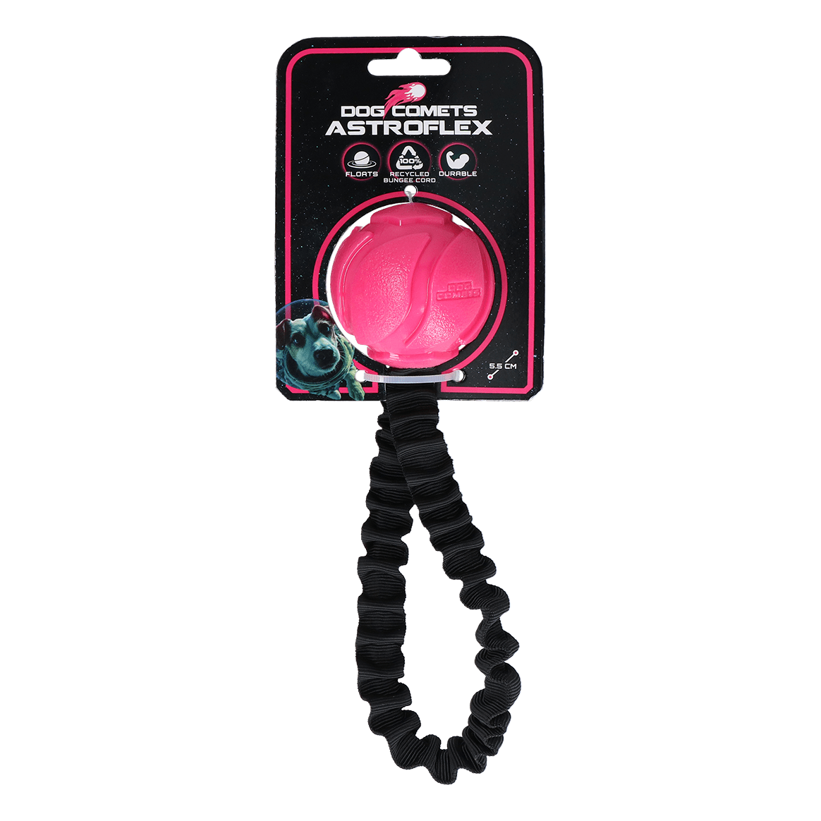 Dog Comets AstroFlex Roze