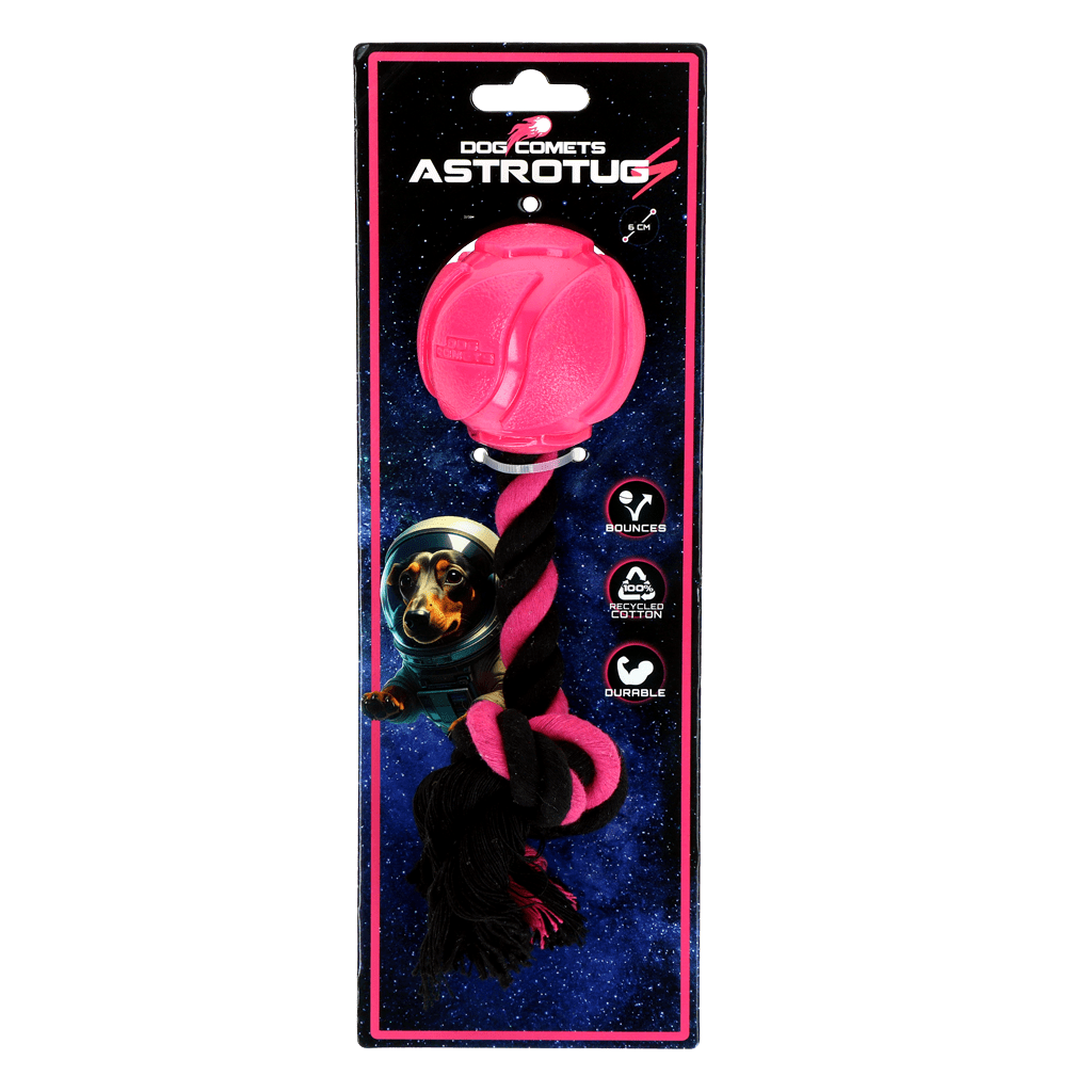 Dog Comets AstroTug Roze