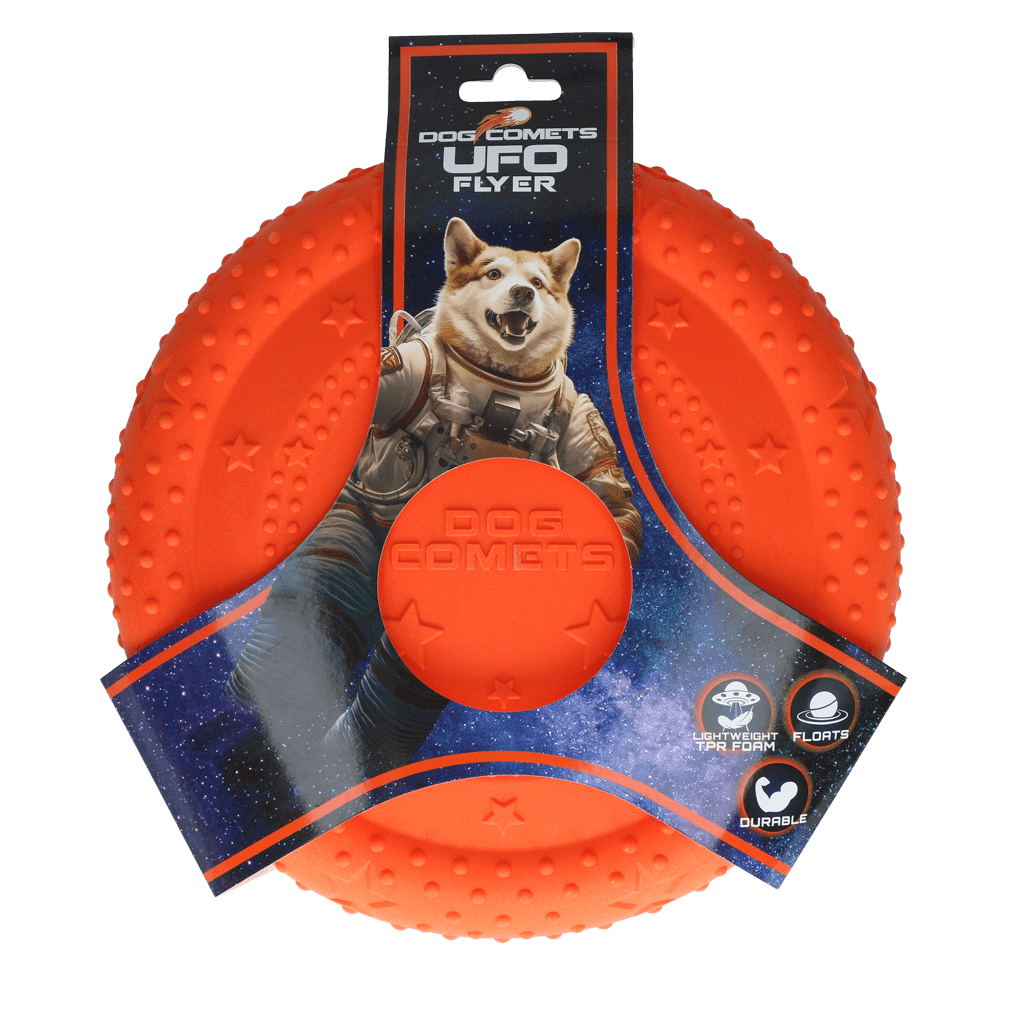 Dog Comets UFO Flyer Oranje M